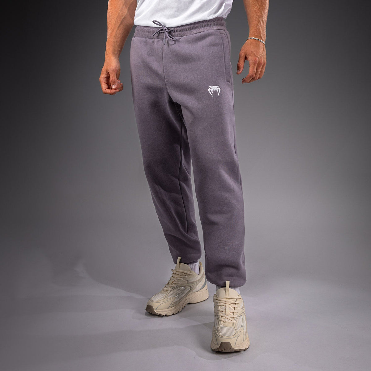 Venum Attack Fleece & Weave Joggers - Lavender Grey  product-type_Jogging Pants Venum