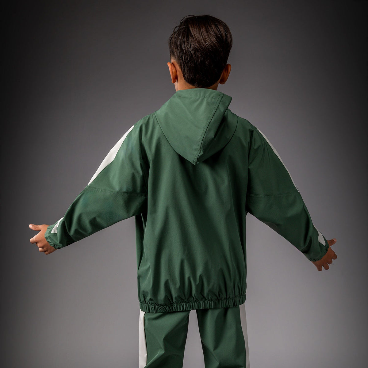 Venum Vectra Kids Track Jackets - Forest Green/ Off White  product-type_Jackets Venum